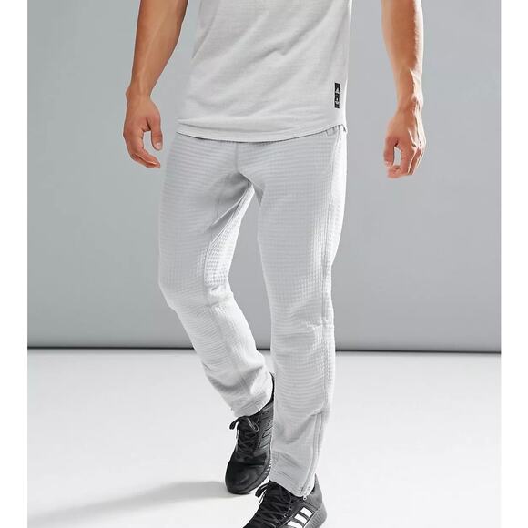 Adidas x reigning‎ champ fleece track sweatpants in gray - Picture 1 of 13